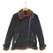 ホリスター Hollister フェイクムートンライダースジャケット レディース import:XS