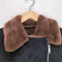 ホリスター Hollister フェイクムートンライダースジャケット レディース import:XS