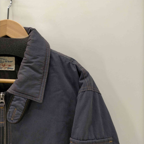 Maden Clothing ボディ US.NAVY VPB-71 BLACK CATS アビエーター サマー フライト ジャケット ボンバー ブルゾン 復刻 サンプリング メンズ import:L