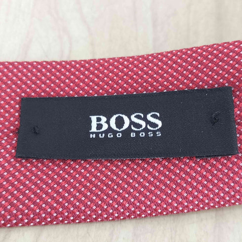 ヒューゴボス HUGO BOSS 総柄シルクネクタイ メンズ