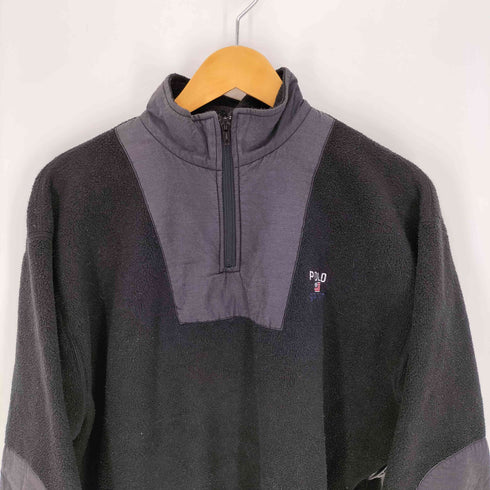 ラルフローレンスポーツ RALPH LAUREN SPORT ハーフジップ フリースプルオーバージャケット メンズ import:L