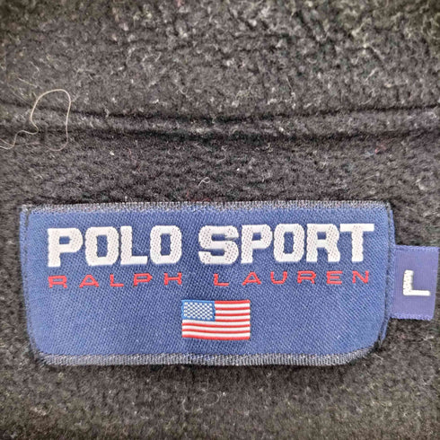 ラルフローレンスポーツ RALPH LAUREN SPORT ハーフジップ フリースプルオーバージャケット メンズ import:L