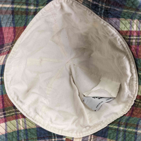 ヤエカライト YAECA WRITE マドラスチェックバケットハット メンズ ONE SIZE