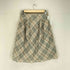 バーバリーロンドン BURBERRY LONDON チェックミディスカート レディース JPN:38