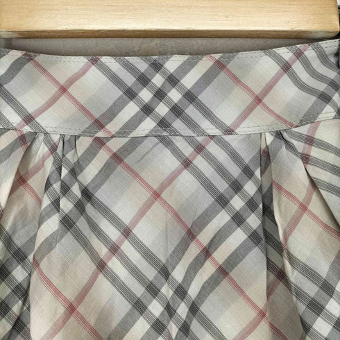 バーバリーロンドン BURBERRY LONDON チェックミディスカート レディース JPN:38