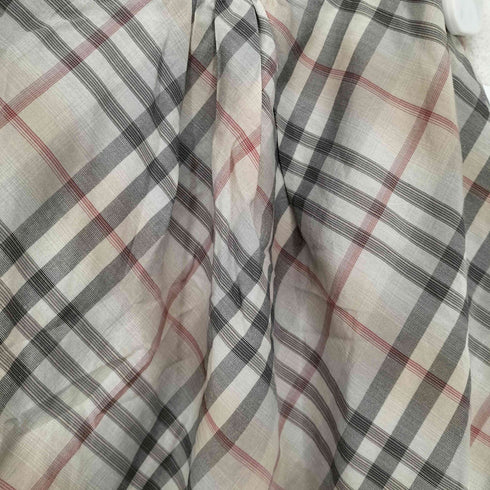 バーバリーロンドン BURBERRY LONDON チェックミディスカート レディース JPN:38
