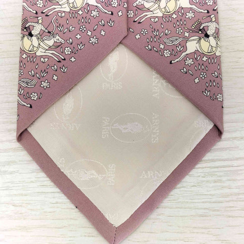 アルニス パリス ARNYS PARIS 総柄シルクネクタイ メンズ