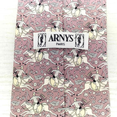 アルニス パリス ARNYS PARIS 総柄シルクネクタイ メンズ