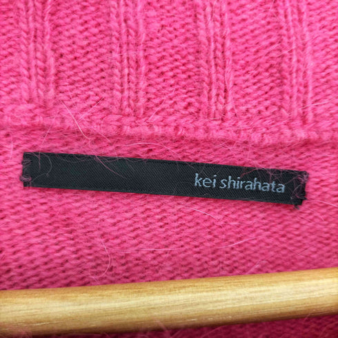 スタイリングケイシラハタ styling/ kei shirahata アンゴラ混 モックネック プルオーバー ウール ニット セーター レディース FREE