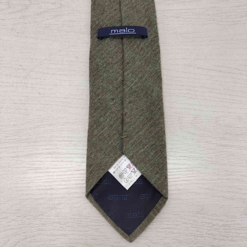 マーロ malo カシミヤシルクネクタイ メンズ