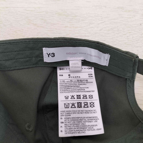 ワイスリー Y-3 ロゴ キャップ メンズ 60cm