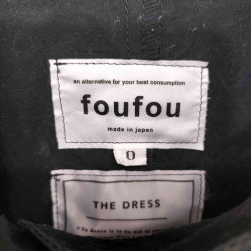 フーフー FOUFOU ランデブーシャツワンピース レディース JPN:0