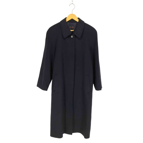 HINEKA pure cashmere カシミヤ100比翼ステンカラーコート レディース JPN:M