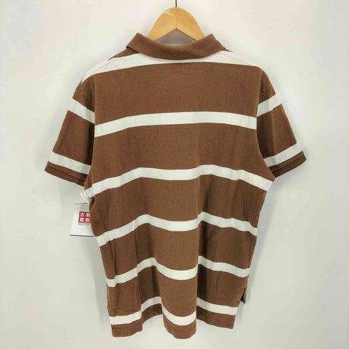 ポロバイラルフローレン Polo by RALPH LAUREN CUSTOM FIT ポニー 刺繍 ボーダー ポロ シャツ メンズ import:XL