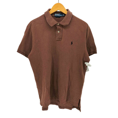 ポロバイラルフローレン Polo by RALPH LAUREN CUSTOM FIT ポニー 刺繍 ポロ シャツ メンズ import:L