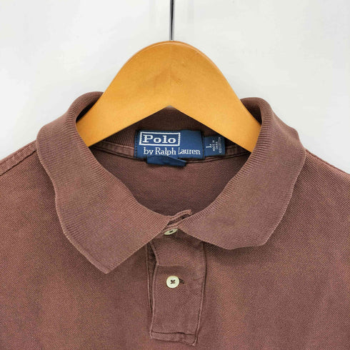 ポロバイラルフローレン Polo by RALPH LAUREN CUSTOM FIT ポニー 刺繍 ポロ シャツ メンズ import:L