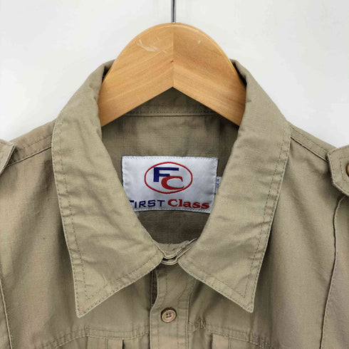 FIRST CLASS ミリタリー シャツ メンズ import:L