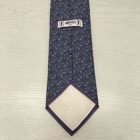 アルニス パリス ARNYS PARIS ボタニカル柄シルクネクタイ メンズ