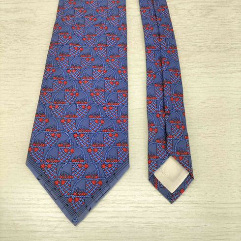 アルニス パリス ARNYS PARIS チェリー柄シルクネクタイ メンズ