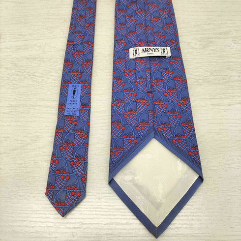 アルニス パリス ARNYS PARIS チェリー柄シルクネクタイ メンズ