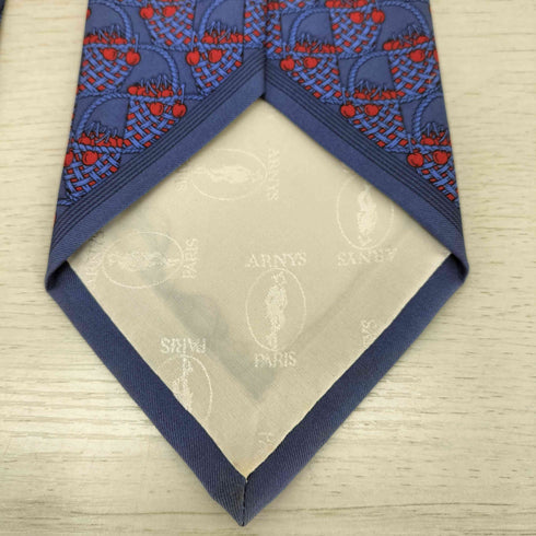 アルニス パリス ARNYS PARIS チェリー柄シルクネクタイ メンズ