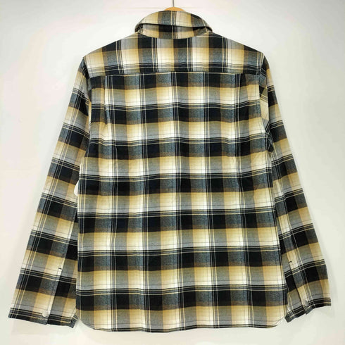 ユニクロユー UNIQLO U 23AW フランネルシャツ オンブレチェック レディース JPN:M