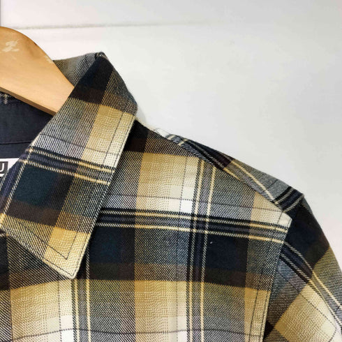 ユニクロユー UNIQLO U 23AW フランネルシャツ オンブレチェック レディース JPN:M
