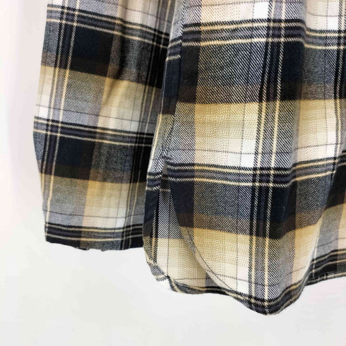 ユニクロユー UNIQLO U 23AW フランネルシャツ オンブレチェック レディース JPN:M