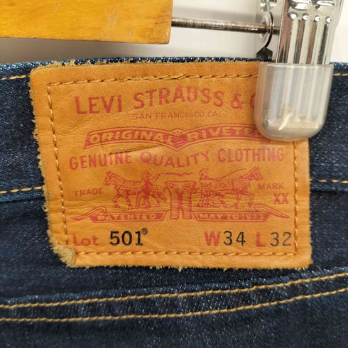 リーバイス Levis PReMIUM 501 ストレート デニムパンツ メンズ 34/32
