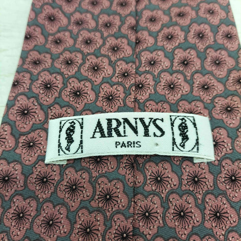 アルニス パリス ARNYS PARIS 総柄シルクネクタイ メンズ