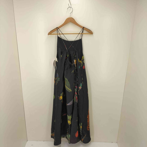 キャバン CABaN 24SS BIRD SINGING シルク ロングワンピース レディース FREE