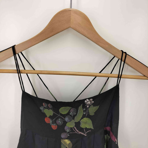 キャバン CABaN 24SS BIRD SINGING シルク ロングワンピース レディース FREE