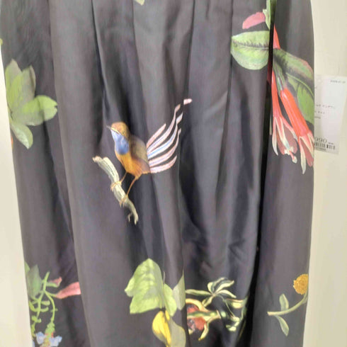 キャバン CABaN 24SS BIRD SINGING シルク ロングワンピース レディース FREE