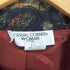 CASUAL CORNER WOMEN USA製 総柄1Bテーラードジャケット レディース 3X