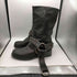 ザディグエヴォルテール ZADIG&VOLTAIRE 1931 スカル ボーン スタッズ 装飾 レザー エンジニア ブーツ Y2K レディース EUR:36