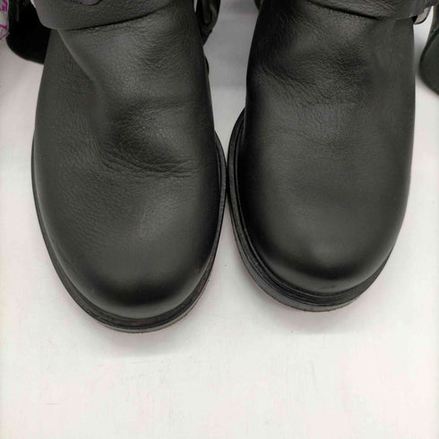 ザディグエヴォルテール ZADIG&VOLTAIRE 1931 スカル ボーン スタッズ 装飾 レザー エンジニア ブーツ Y2K レディース EUR:36
