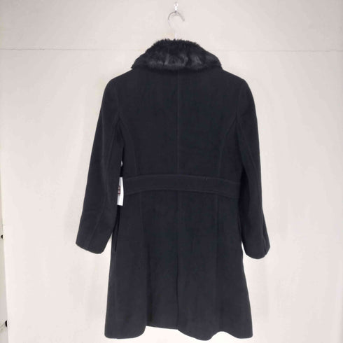GRADE rabbit fur 襟ラビットファーアンゴラ混シングルコート レディース JPN:9号