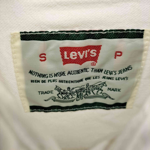 リーバイス Levis 90S 生成り デニム シャツ メンズ import:S