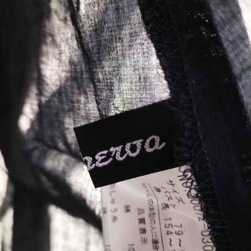 KANNA カットワーク S/S 開襟シャツワンピース レディース 165-170