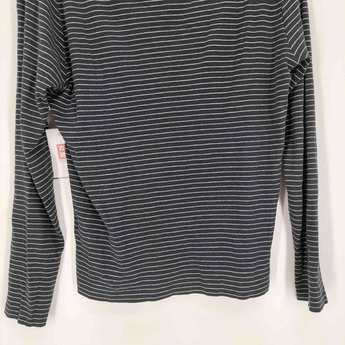 ラルフローレンスポーツ RALPH LAUREN SPORT ボーダー柄 ポニー刺繍 L/S ボートネックシャツ レディース import:M