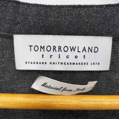 トゥモローランド TOMORROWLAND フロントボタン リネン コード Vネック カーディガン メンズ L
