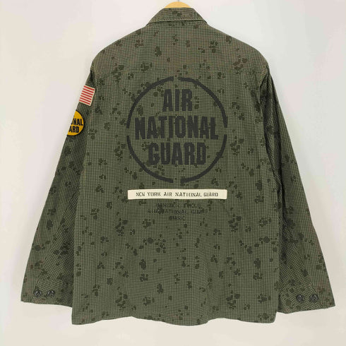 アヴィレックス AVIREX AIR NATIONAL GUARD JUNGLE FATIGUE JACKET エアーナショナルガード ジャングル ファティーグ ジャケット メンズ import:XL
