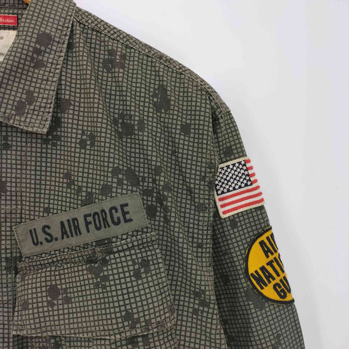 アヴィレックス AVIREX AIR NATIONAL GUARD JUNGLE FATIGUE JACKET エアーナショナルガード ジャングル ファティーグ ジャケット メンズ import:XL