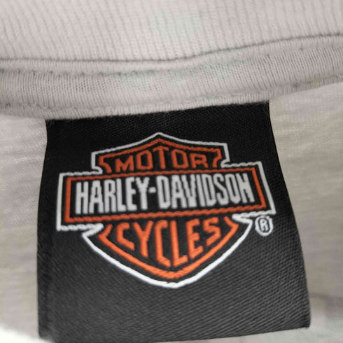 ハーレーダビッドソン HARLEY-DAVIDSON 00s プリントクルーネックTシャツ レディース import:S