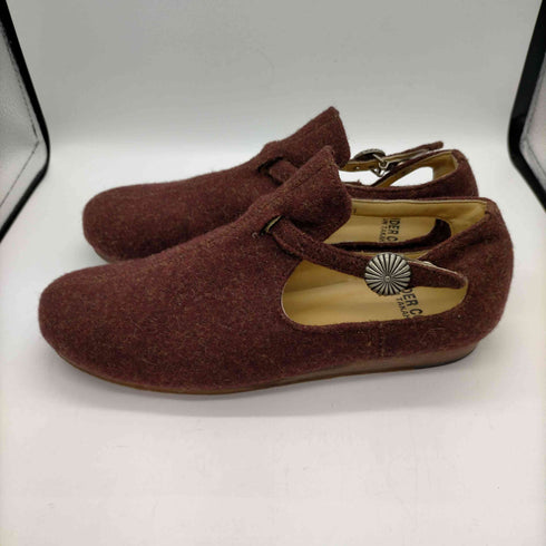 アンダーカバー UNDER COVER JUN TAKAHASHI 97AW Leaf期 Wool Slipon Mary Jane ウール スリッポン メリージェーン サンダル レディース JPN:23