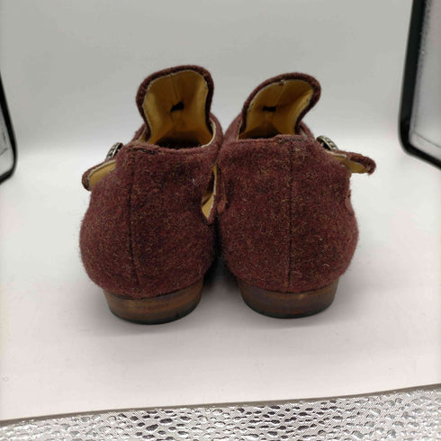 アンダーカバー UNDER COVER JUN TAKAHASHI 97AW Leaf期 Wool Slipon Mary Jane ウール スリッポン メリージェーン サンダル レディース JPN:23