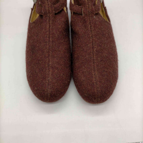 アンダーカバー UNDER COVER JUN TAKAHASHI 97AW Leaf期 Wool Slipon Mary Jane ウール スリッポン メリージェーン サンダル レディース JPN:23