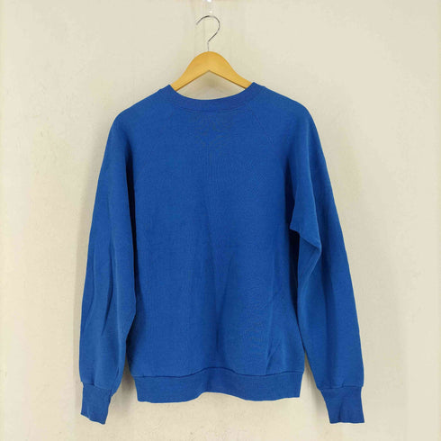 フルーツオブザルーム FRUIT OF THE LOOM 80S USA製 企業プリント ラグランスウェット メンズ import:L