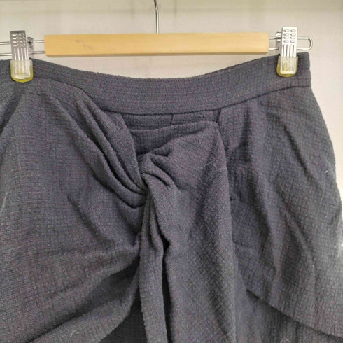 スナイデル snidel ボリュームラップショートパンツ ブラック レディース JPN:1
