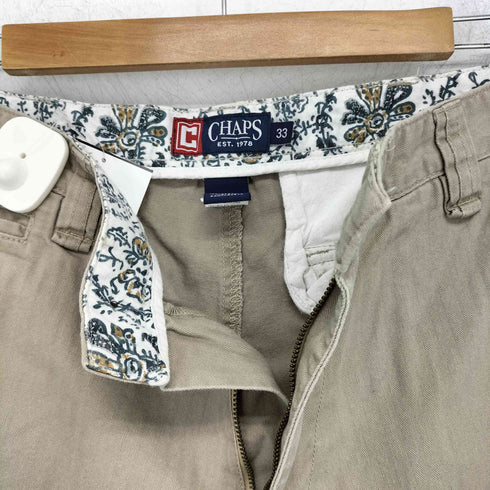 チャップスラルフローレン CHAPS RALPH LAUREN コットンカーゴショーツ メンズ 33